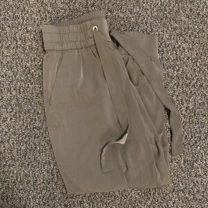 Sacha belted dynamite jogger pants